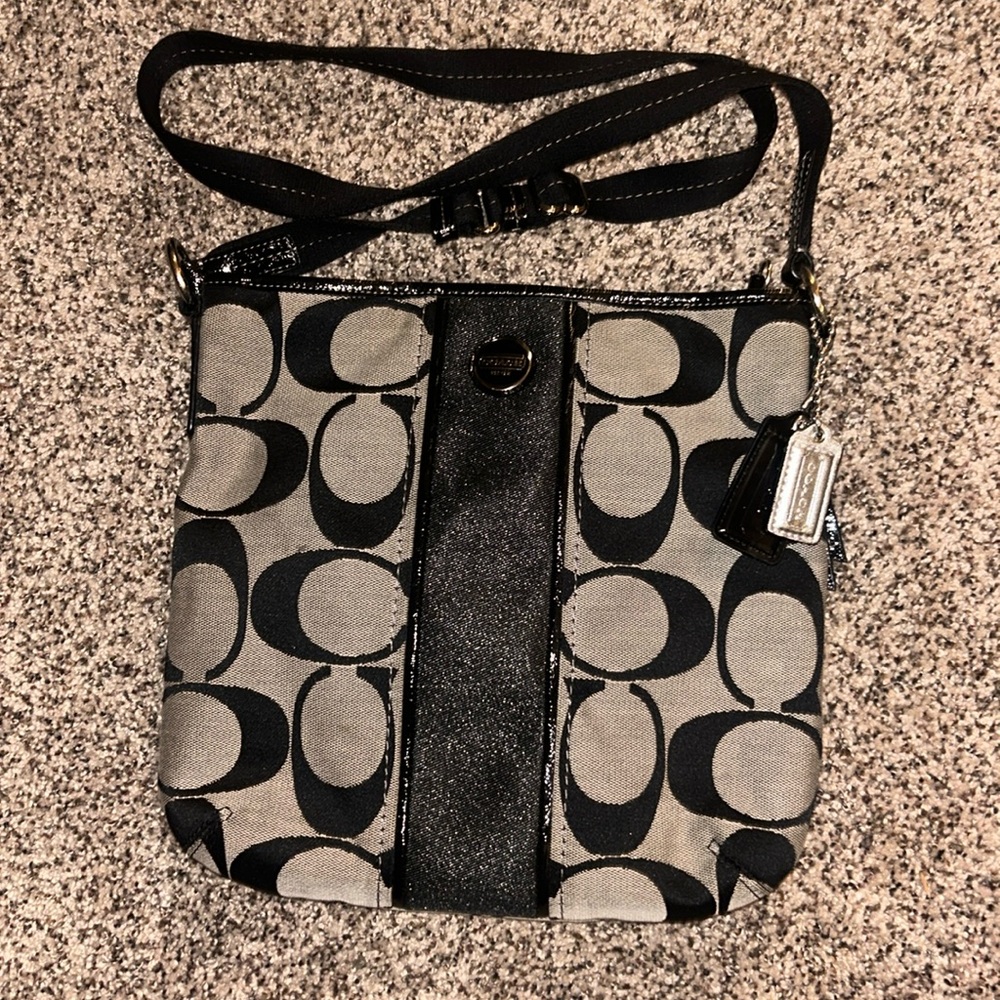 Authentic Coach Cross-Body Purse